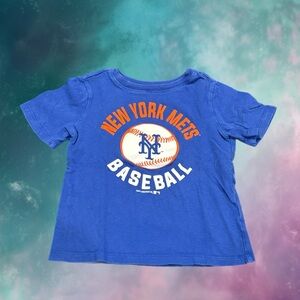 MLB New York Mets Kids Blue Baseball T-Shirt Size 3T